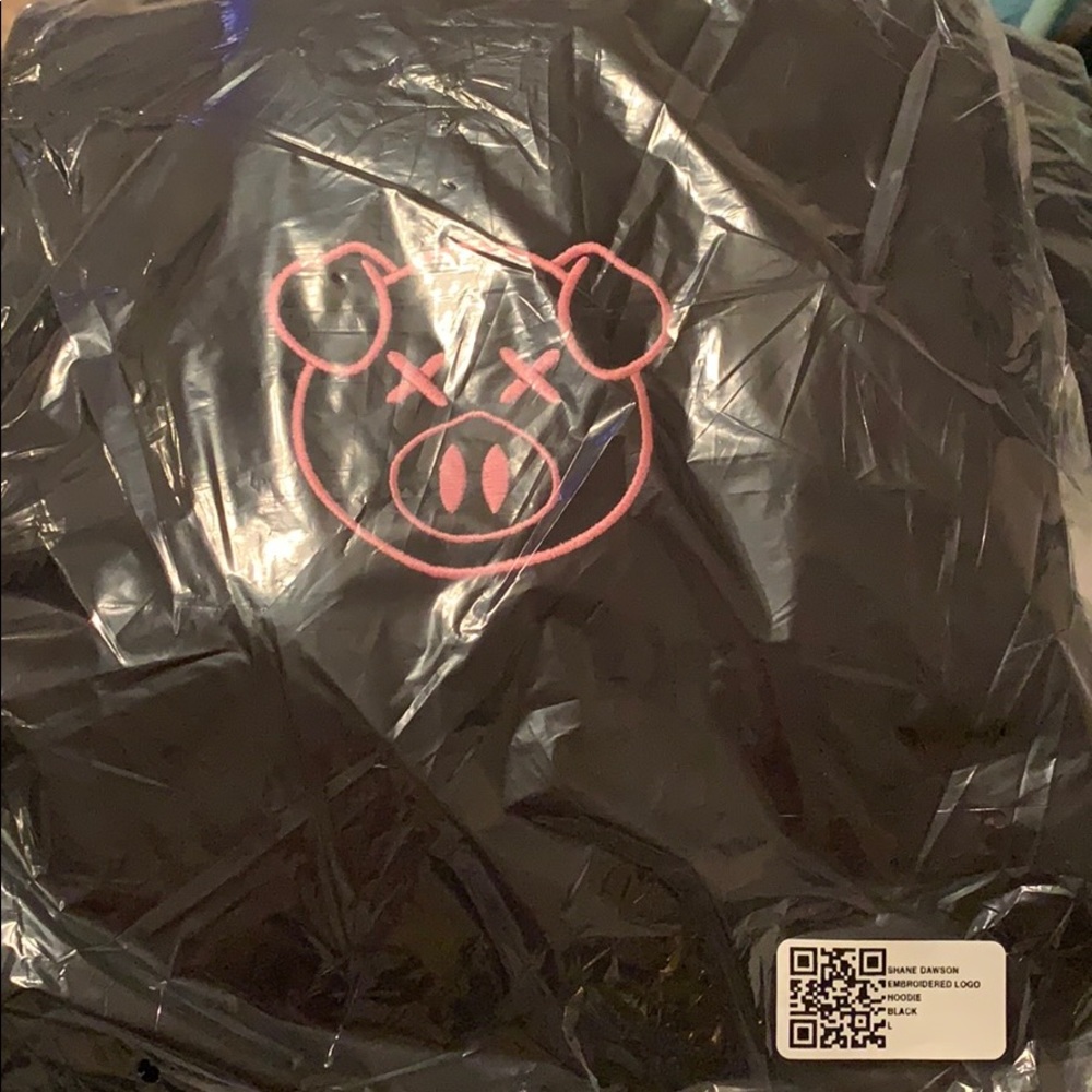 Shane Dawson black pig hoodie